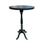 שולחן בר  דגם לואי צבע שחור