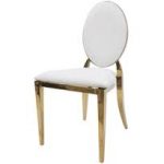 כיסא Luxury זהב לבן